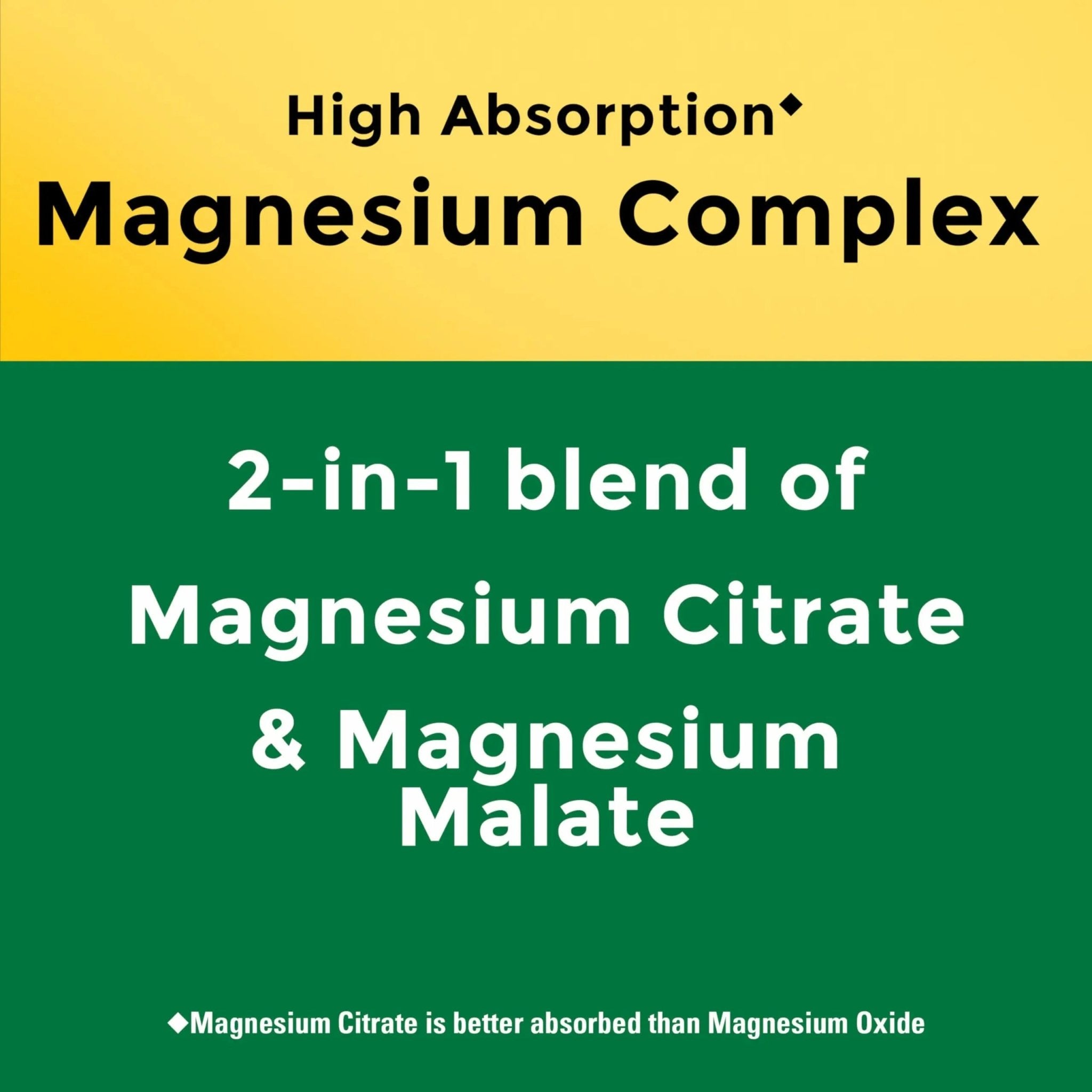 Nature Made High Absorption Magnesium Complex Soft Chews, Magnesium Supplement for Muscle, Heart, Bone Support, Magnesium Citrate & Malate Blend 250 mg per Serving, 40 Vegetarian Chews, 20 Day Supply - TrustMedUSA