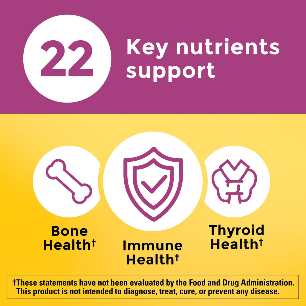 Nature Made Multivitamin For Women 50+ No Iron, Multivitamins for Women 50 Plus, Daily Nutritional Support, Nature Made Multi Vitamins, 90 Tablets, 90 Day Supply - TrustMedUSA