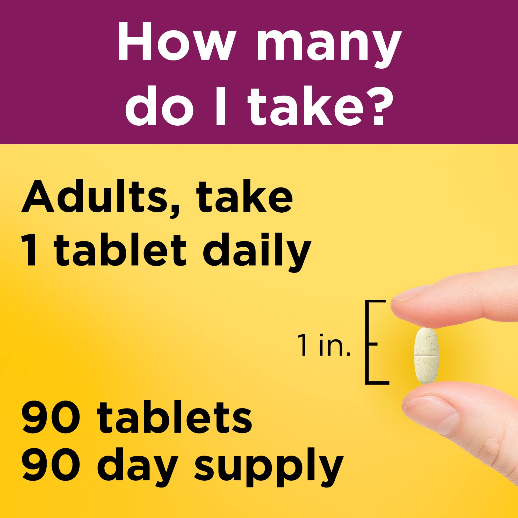 Nature Made Multivitamin For Women 50+ No Iron, Multivitamins for Women 50 Plus, Daily Nutritional Support, Nature Made Multi Vitamins, 90 Tablets, 90 Day Supply - TrustMedUSA