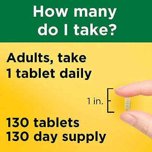 Nature Made Multivitamin Tablets with Iron, Multivitamin for Women and Men - TrustMedUSA
