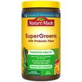 Nature Made Super Greens Powder with Prebiotic Fiber Drink Mix, Made with 1 Cup Veggies Per Serving, Fiber Supplement + Vitamins and Minerals, 25 Day Supply - TrustMedUSA