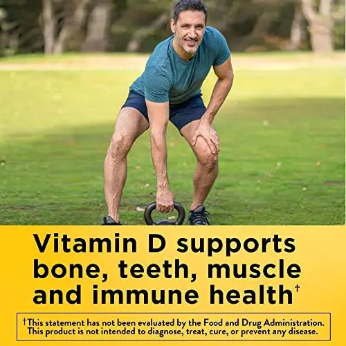 Nature Made Vitamin D3 K2, 5000 IU (125 mcg) Vitamin D, Dietary Supplement for Bone - TrustMedUSA