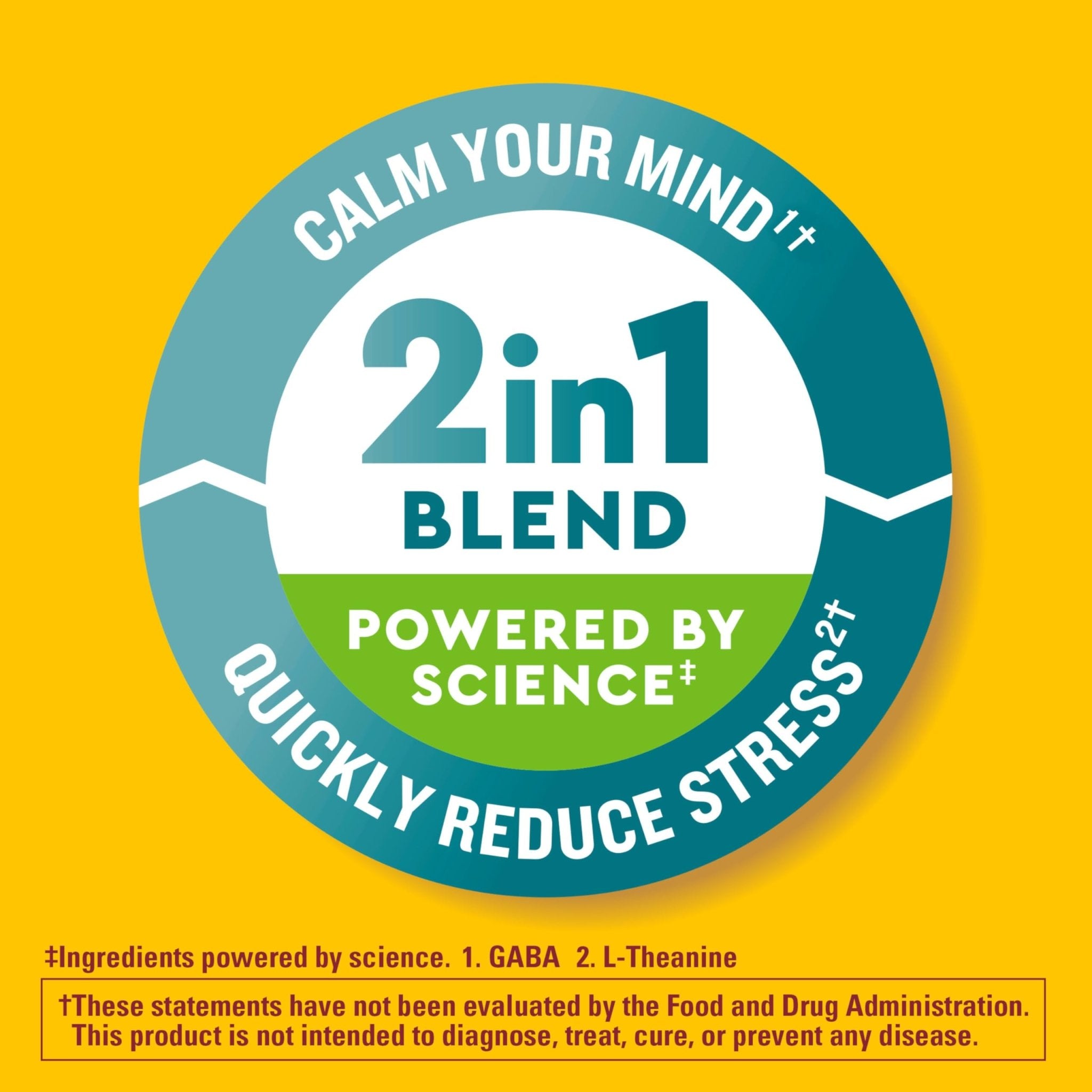Nature Made Wellblends Stress Relief Gummies, L theanine 200mg to Help Reduce Stress, with GABA 100mg, Same Day Stress Support, 40 Strawberry Flavor Gummies - TrustMedUSA