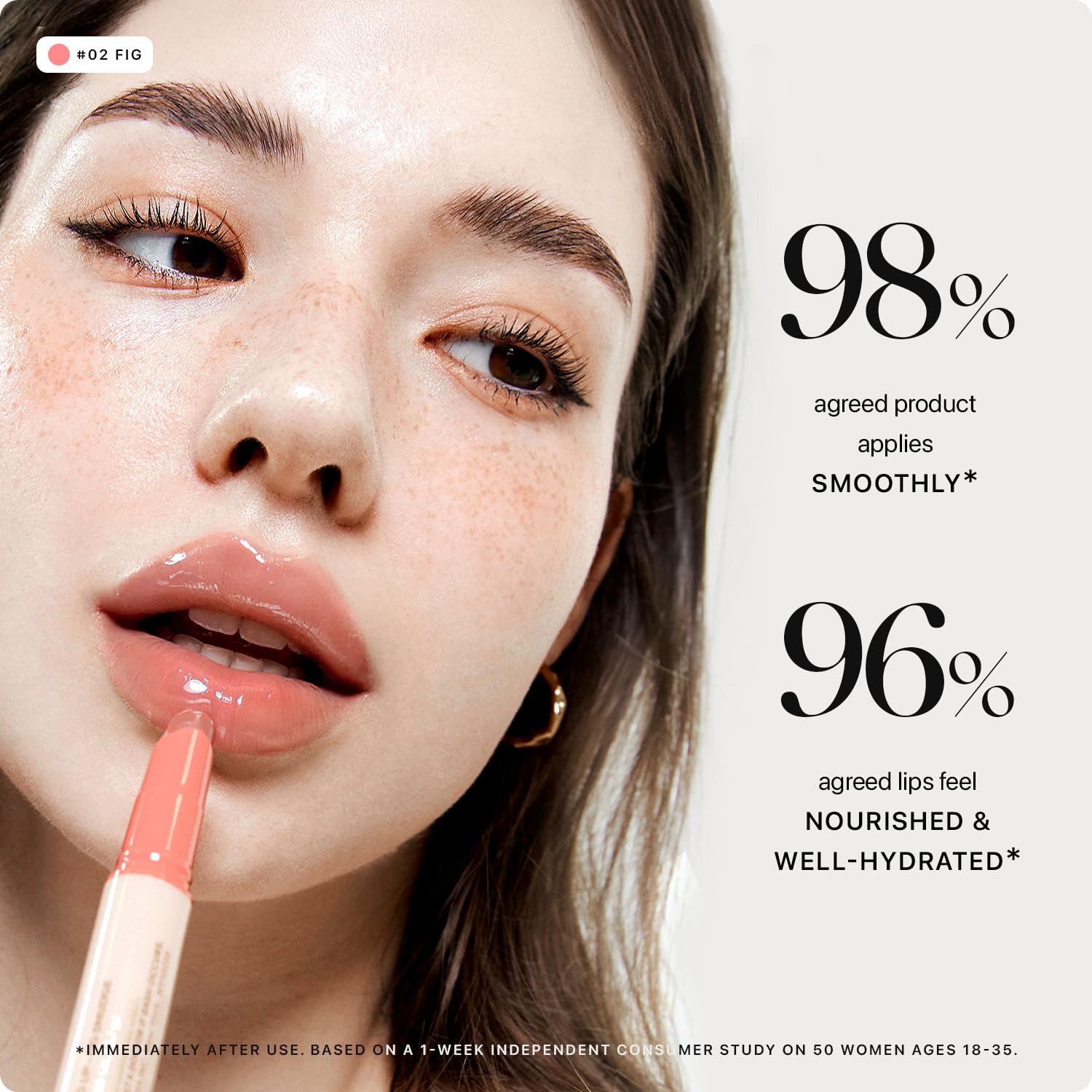 Nature Republic HONEY MELTING LIP (02 FIG) SOFT LIP STICK, Hydrating Gloss, Moisturizing balms, Sheer tint, Shine & Nude, Glowy Finish, korean make up - TrustMedUSA