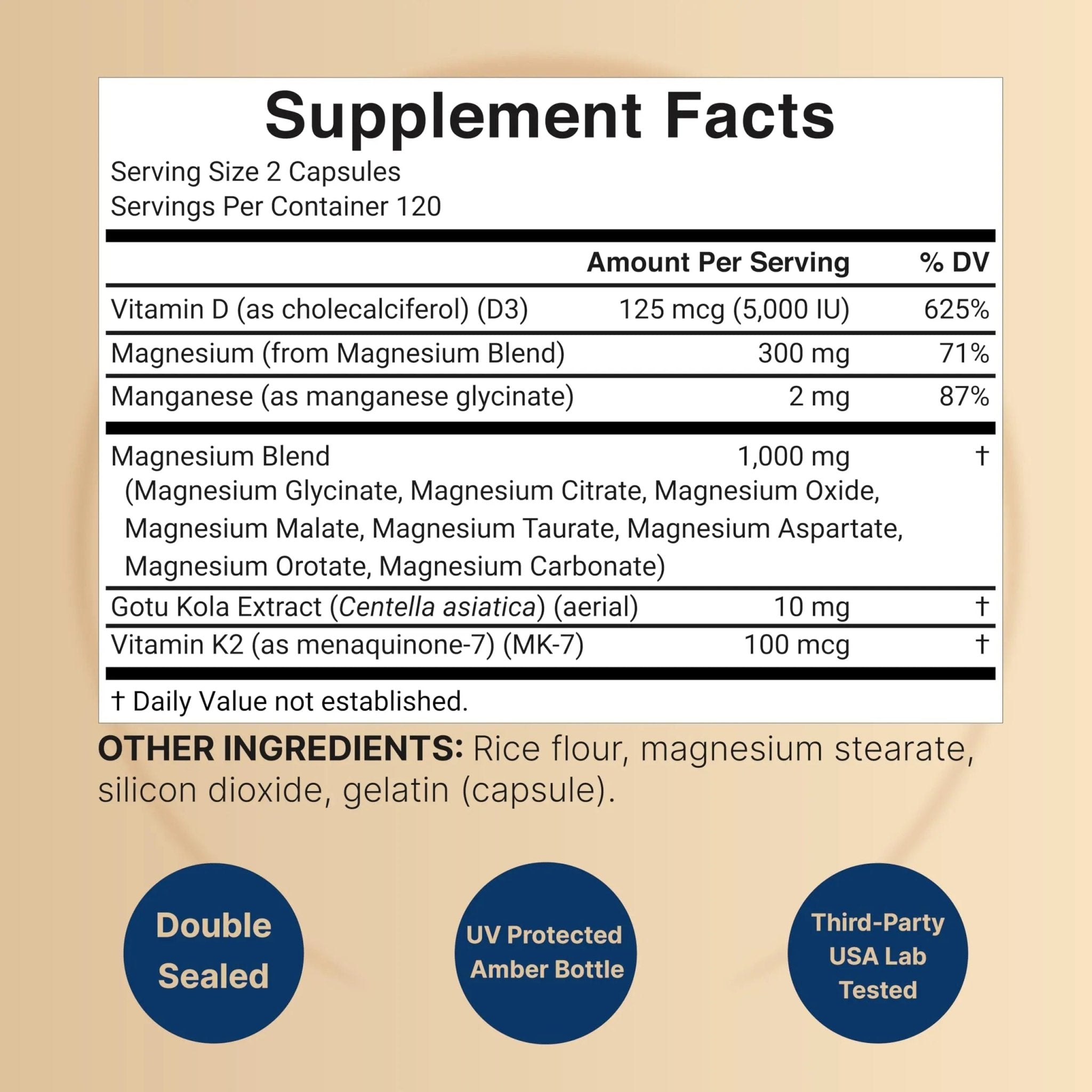 NatureBell 12-in-1 Magnesium Complex 1000mg, 4-Months Supply – Magnesium Glycinate, Citrate, Taurate, Malate, & More – High Absorption Formula for Men & Women – Chelated & Purified – 240 Capsules - TrustMedUSA