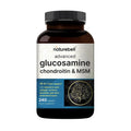 NatureBell Advanced Glucosamine Chondroitin & MSM - 240 Capsules - 10-in-1 Joint Support Complex* - Includes Hyaluronic Acid, Turmeric, Glucosamine, Collagen & More - TrustMedUSA