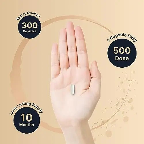 NatureBell Magnesium Complex Supplement 500mg, 300 Capsules | 10 Active Forms - TrustMedUSA