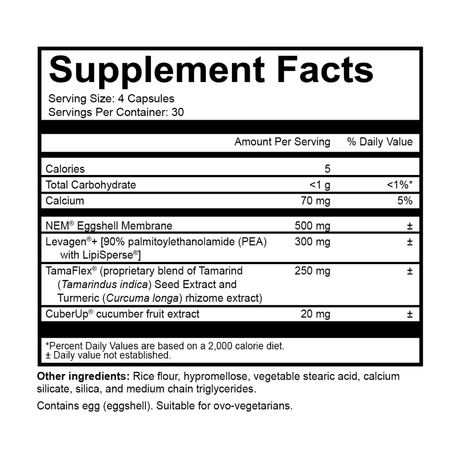 NatureCity True-Joint FLX Joint Supplement Formula (120 Capsules) | TamaFlex, NEM Eggshell Membrane, Levagen+ PEA & CuberUp | Supports Joint Comfort, Flexibility, Mobility, Function & Cartilage Health - TrustMedUSA