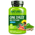 NATURELO Mens Multivitamins for Men 50+ - One Daily Multivitamin for Men with Vitamins, Minerals & Organic Whole Foods, Boost Energy & Health, Non-GMO, 60 Vegetarian Capsules - TrustMedUSA