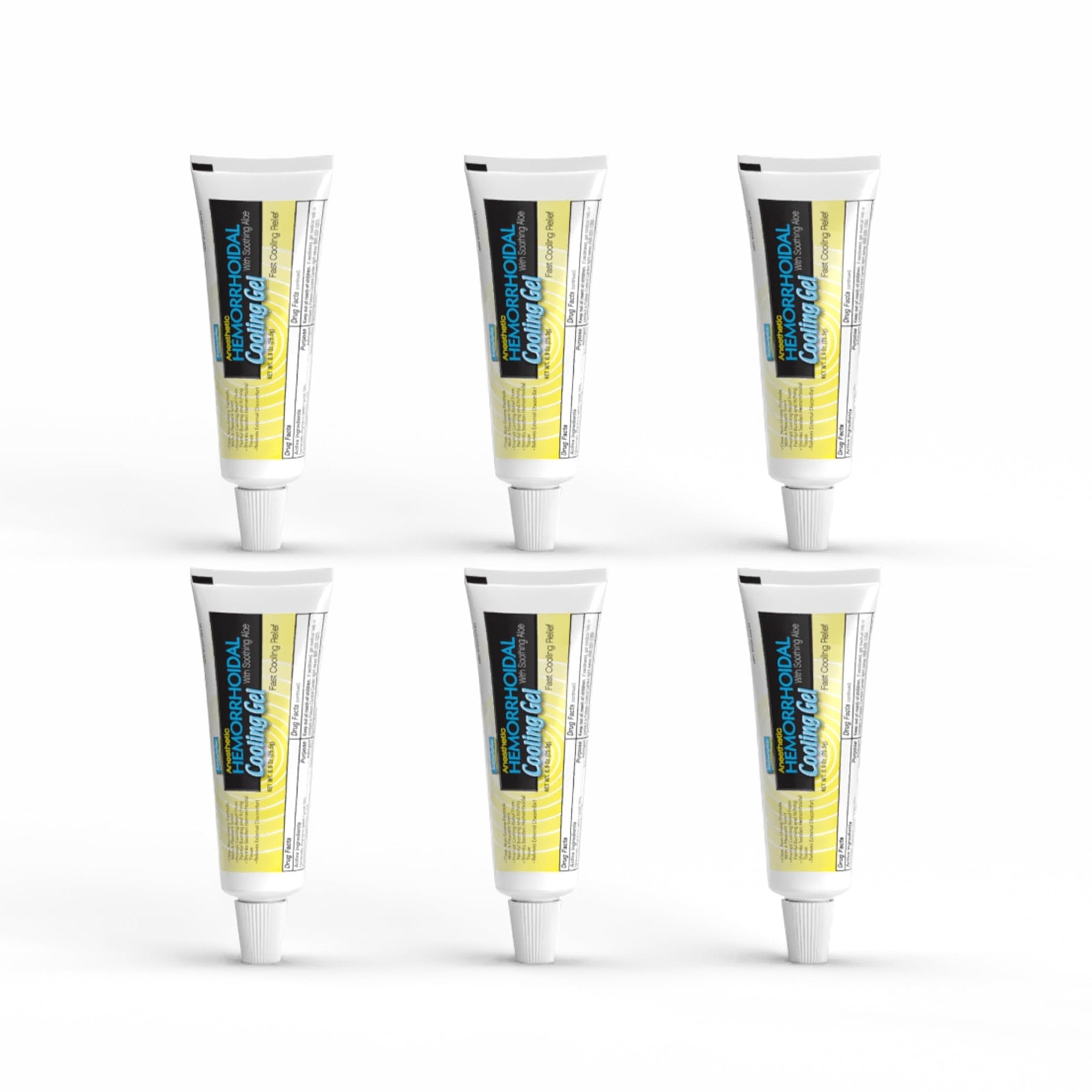 Natureplex Anesthetic Hemorrhoidal Cooling Gel with Soothing Aloe (6 Pack) - TrustMedUSA