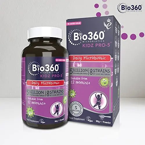 Natures Aid Bio360 Kidz Pro-5 (5 Billion Bacteria) from Natures Aid, Children's Microbiotic - TrustMedUSA