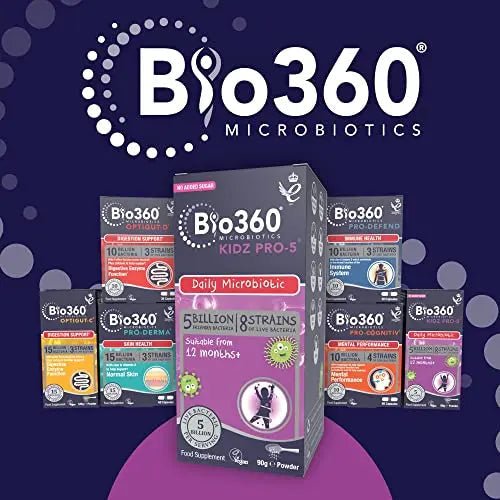 Natures Aid Bio360 Kidz Pro-5 (5 Billion Bacteria) from Natures Aid, Children's Microbiotic - TrustMedUSA