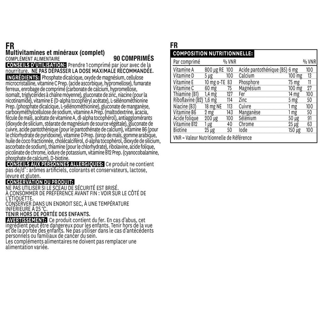 Natures Aid Multivitamins and Minerals, 90 Count (Pack of 1), (Packing may vary) - TrustMedUSA