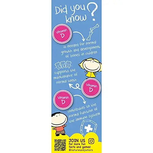 Natures Aid Vitamin D3 Mini Drops for Infants and Children, Sugar Free, 50ml - TrustMedUSA