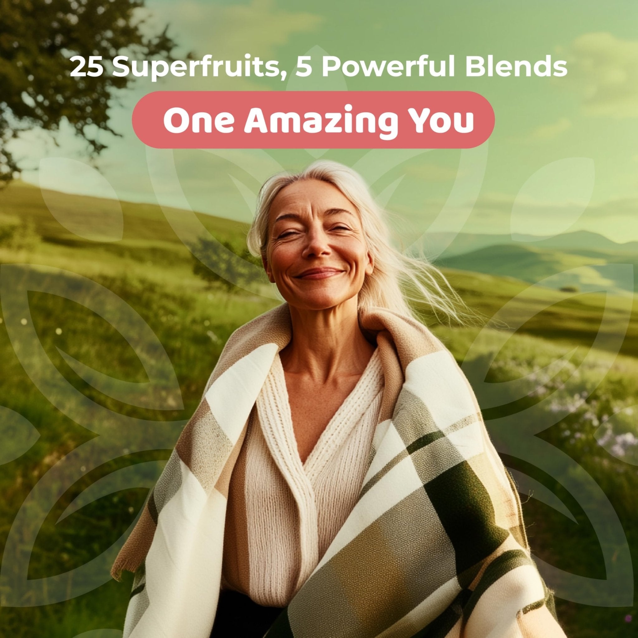 NATURES BLAST Reds - Metabolism and Energy Superfood Powder with 23 Red Fruits, 4 Adaptogens, Probiotics & Enzymes - Vegan Antioxidant Blend, 1 Bottle - TrustMedUSA