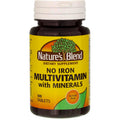 Nature's Blend Multiple Vitamin with Minerals No Iron 100 Tabs - TrustMedUSA
