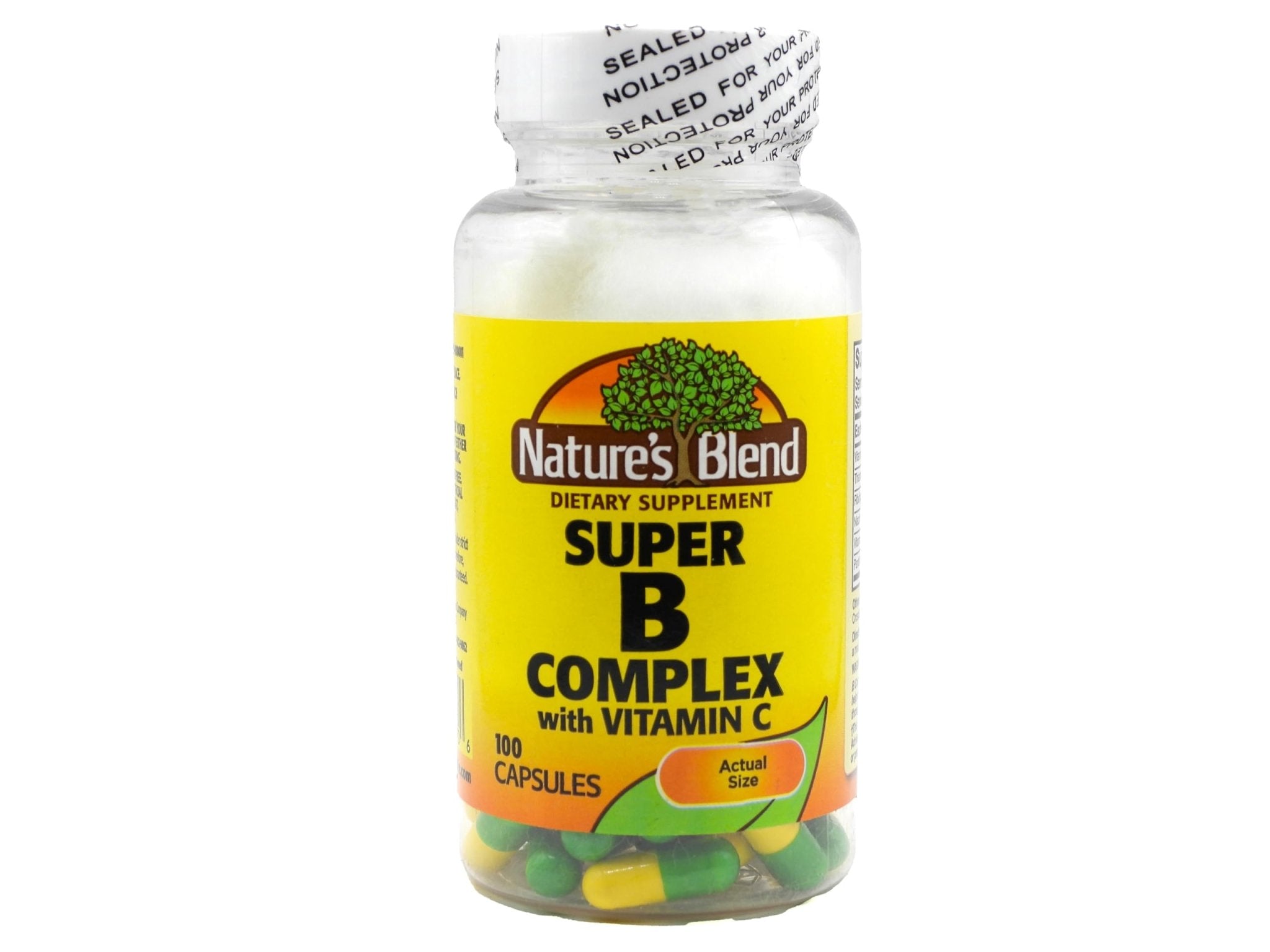 Nature's Blend Super B with C 100 Capsules - TrustMedUSA
