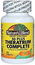 Nature's Blend Theratrum Complete 50 Plus with Lutein and Lycopene 100 Tablets - TrustMedUSA