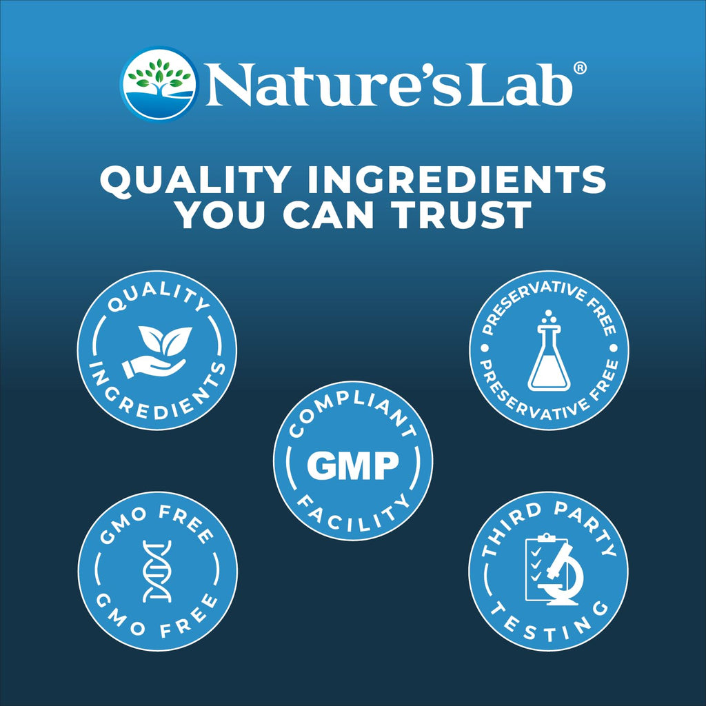Nature's Lab Gold Vital Testosterone with Adaptogenic Herbs, Targeted Minerals and Bioactive Compounds* - Supports Healthy Testosterone Levels & Vitality* - 90 Capsules (30 Day Supply) - TrustMedUSA