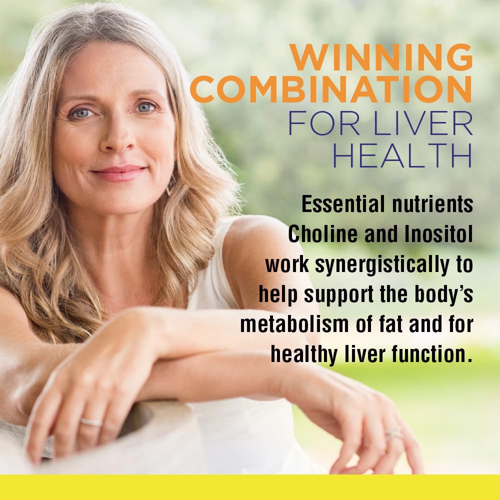 Nature's Life Lipotropic Complex | Comprehensive Support for Healthy Liver Function | with Choline & Inositol | Non-GMO | 180 Vegetarian Tablets - TrustMedUSA