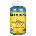 Nature's Life Mega Minerals Complex | Complete Multi Mineral + Vitamin D Supplement | 250 Vegetarian Capsules - TrustMedUSA