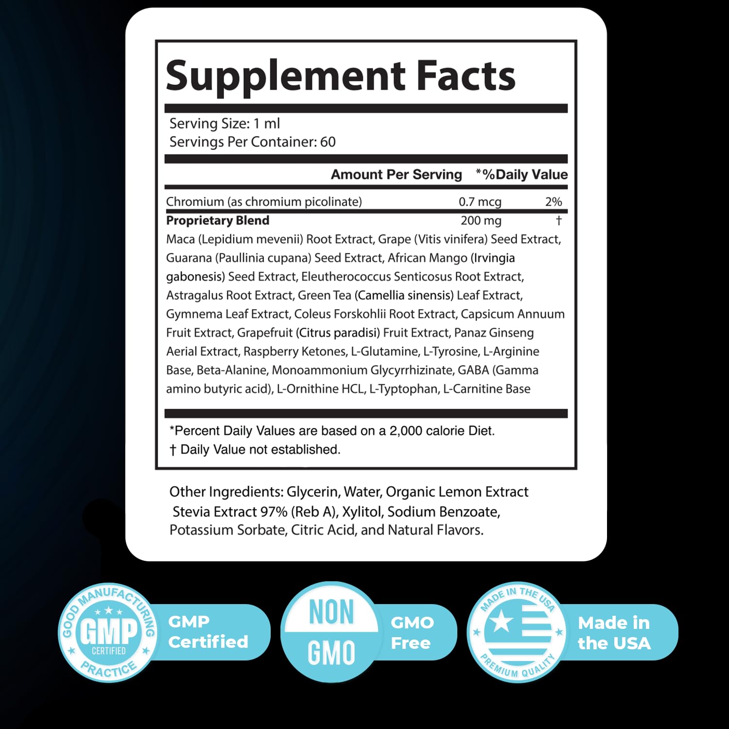 Nature’s NutriWave Audifort Drops – Herbal Liquid Supplement with Grape Seed & Panax Ginseng – Non-GMO, Easy-to-Take, Made in the USA – 60 Servings, 1 Month Supply - TrustMedUSA