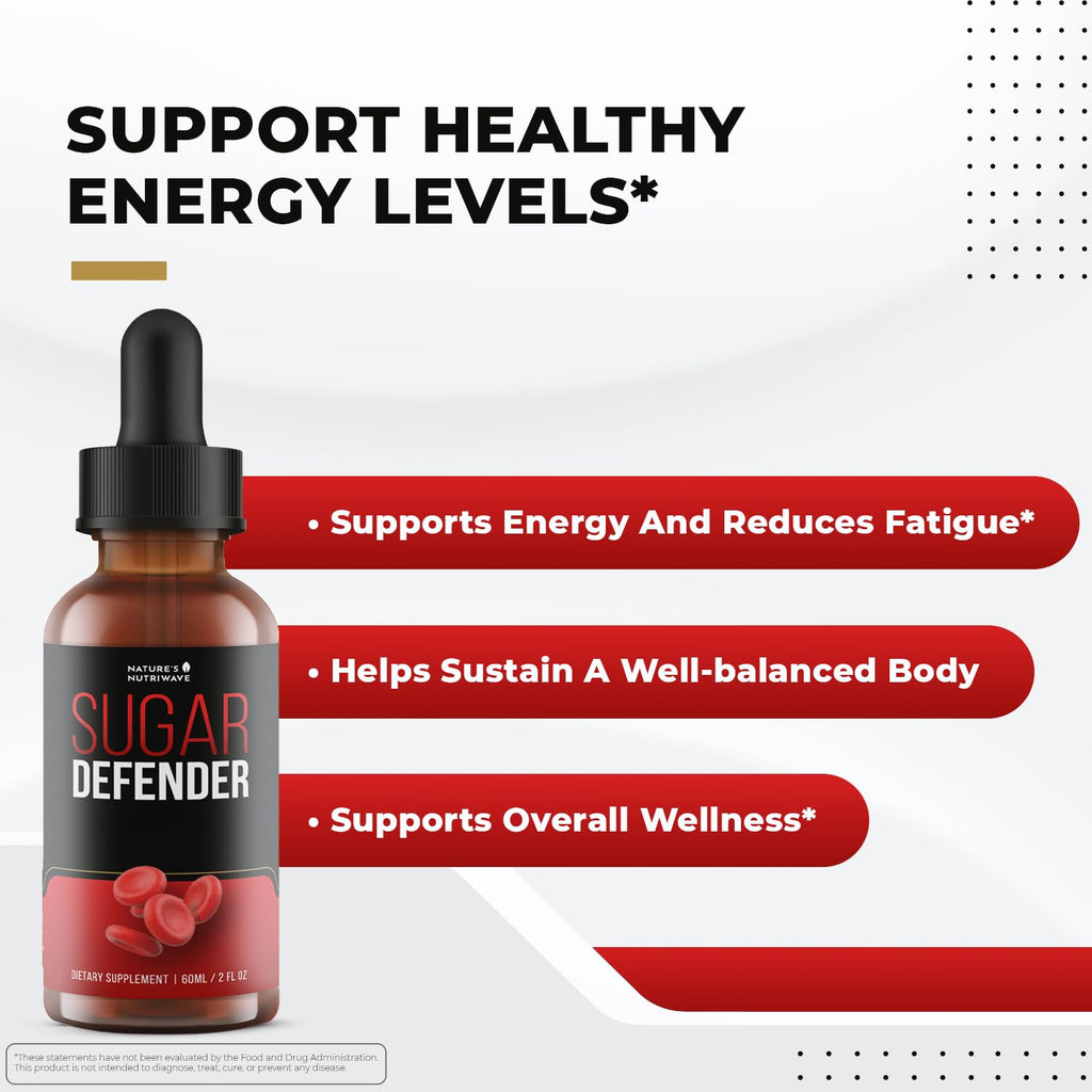 Nature’s NutriWave Defender Drops – Plant-Based Liquid Formula – Natural Ingredients, Non-GMO, Easy to Use, Made in USA – 60 mL, 60 Servings, 6 Month Supply - TrustMedUSA