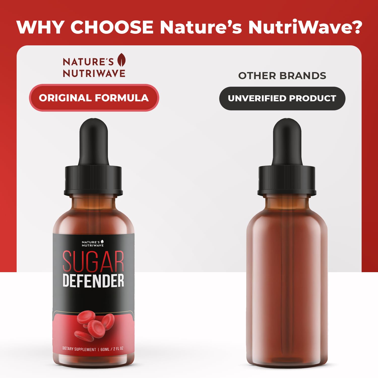Nature’s NutriWave Defender Drops – Plant-Based Liquid Formula – Natural Ingredients, Non-GMO, Easy to Use, Made in USA – 60 mL, 60 Servings, 6 Month Supply - TrustMedUSA