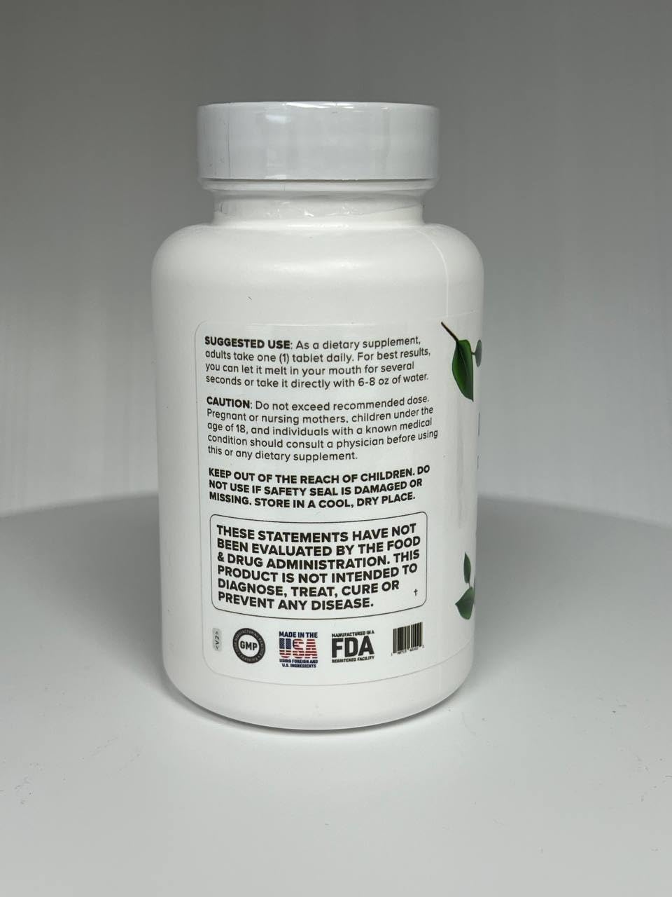 Nature’s NutriWave DentaTonic – Daily Oral Supplement with Guava Fruit, Hydroxyapatite & Enzyme Blend – Made in USA Non-GMO, Stimulant-Free Formula – 30 Tablets, 1 Month Supply - TrustMedUSA