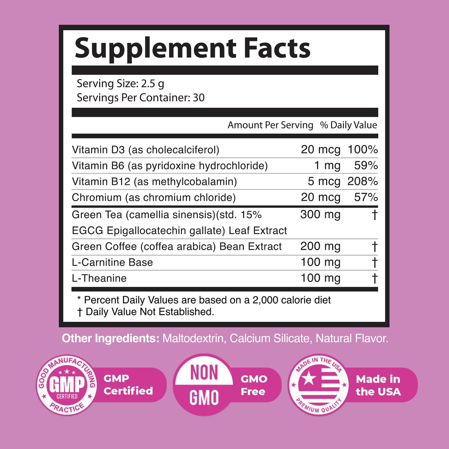 Nature’s NutriWave Gelatin Burn – Natural Powder Supplement with Vitamins, Minerals & Botanical Extracts – Non-GMO, Easy to Mix, USA Made – 2.65Oz, 75g, 30 Servings, 3 Month Supply - TrustMedUSA