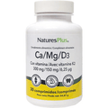 Natures Plus Calcium Magnesium Vitamins D3 and K2 30 tablets - TrustMedUSA