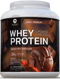 Nature's Premium 100% Whey Protein Powder, 24g of Protein, Double Rich Chocolate - TrustMedUSA