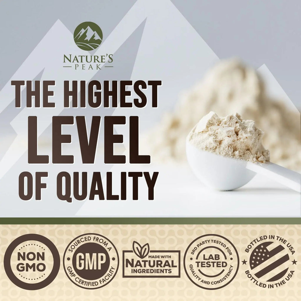 Nature's Protein Powder, 100% Whey Protein Powder Isolate, Immune Support, BCAAs - TrustMedUSA