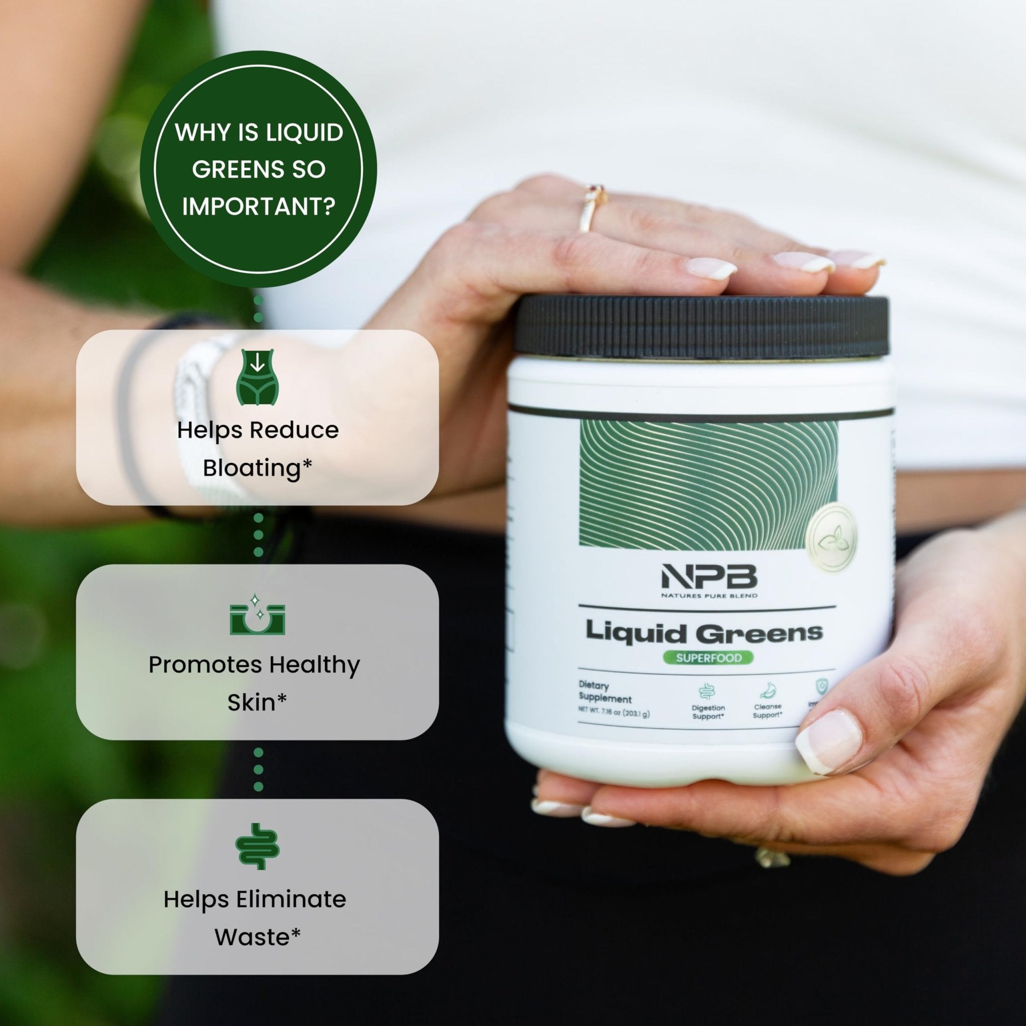 Nature's Pure Blend Super Greens Powder – Organic Greens Superfood Powder Supplements for Green Juice & Smoothie – Probiotic - Drink Mix for Energy Wellness and Digestion (Matcha Flavor, 30 Servings) - TrustMedUSA