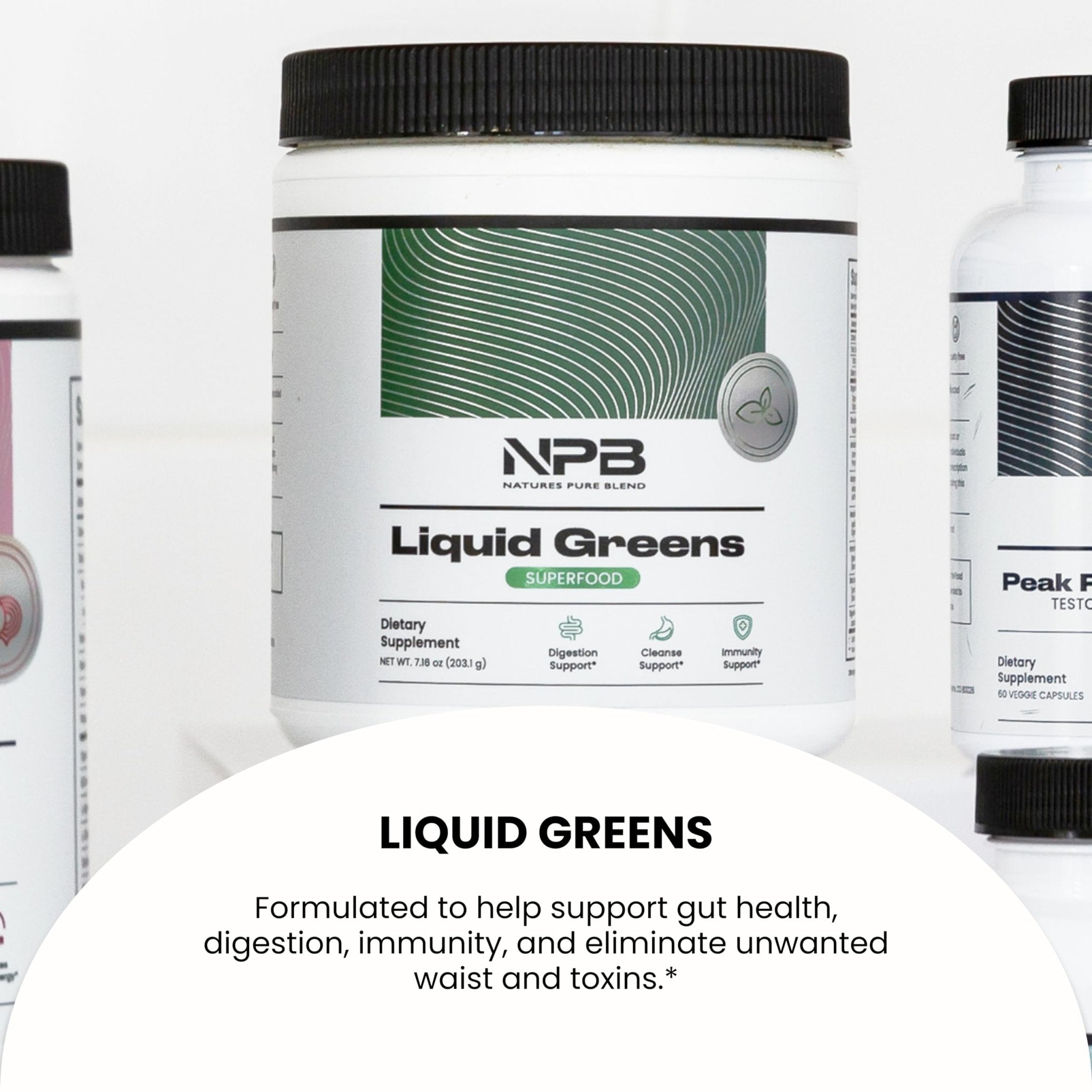 Nature's Pure Blend Super Greens Powder – Organic Greens Superfood Powder Supplements for Green Juice & Smoothie – Probiotic - Drink Mix for Energy Wellness and Digestion (Matcha Flavor, 30 Servings) - TrustMedUSA