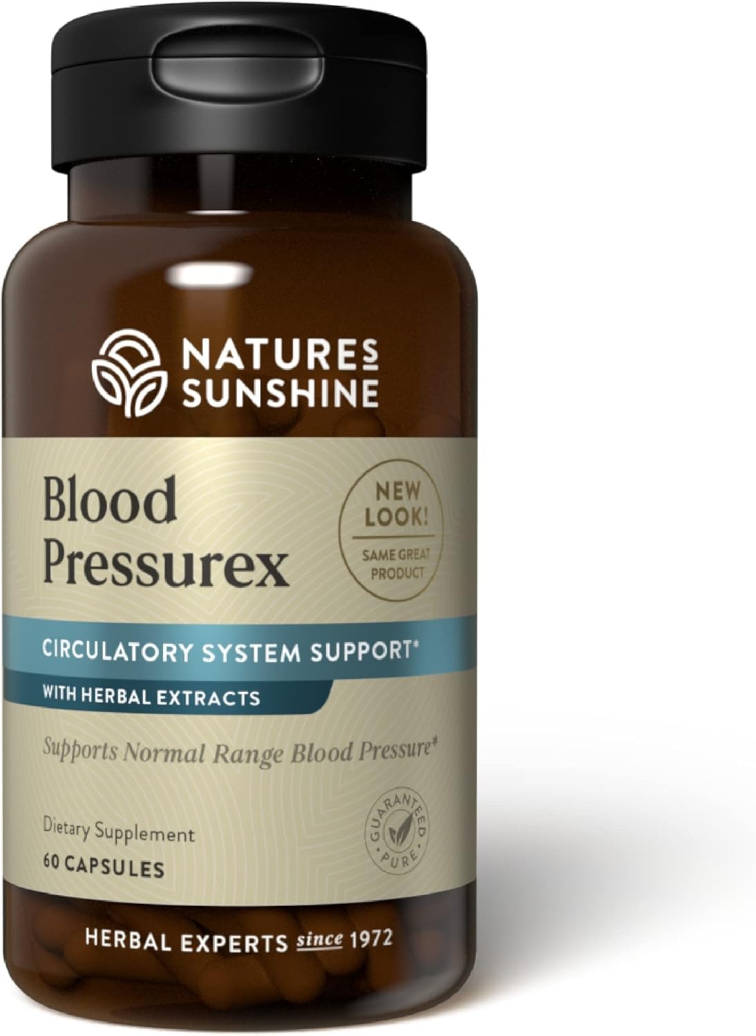 Nature's Sunshine Blood Pressurex 60 Capsules - TrustMedUSA