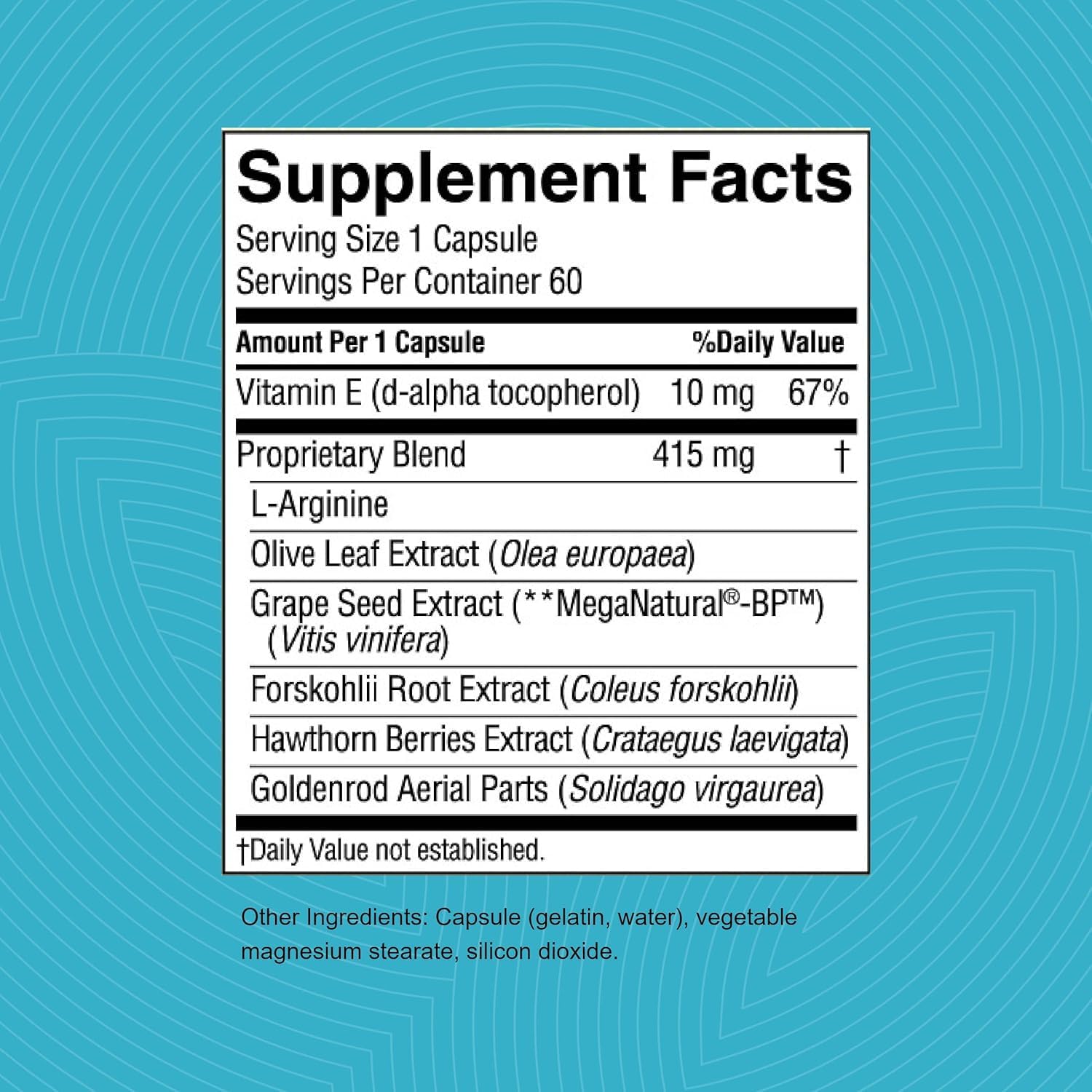 Nature's Sunshine Blood Pressurex 60 Capsules - TrustMedUSA