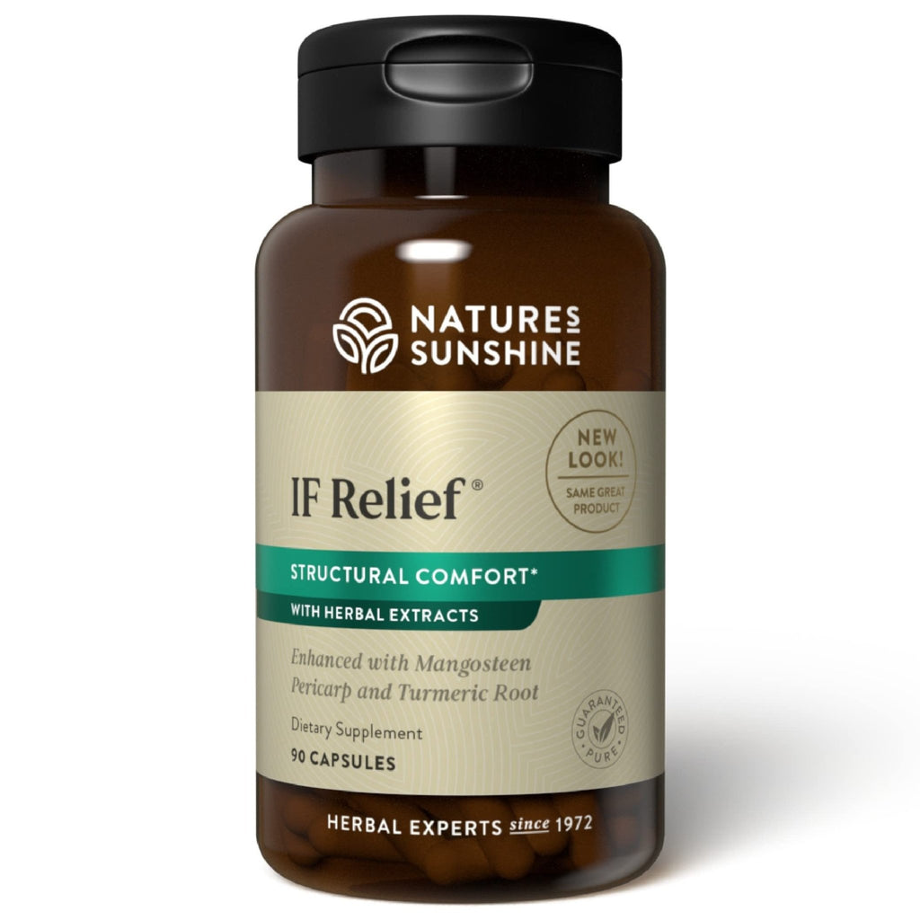 Nature's Sunshine IF Relief, 90 Capsules | Powerful Combination of Herbs That May Support The Body's Natural Process for Dealing with Muscle Pain Following Exercise - TrustMedUSA