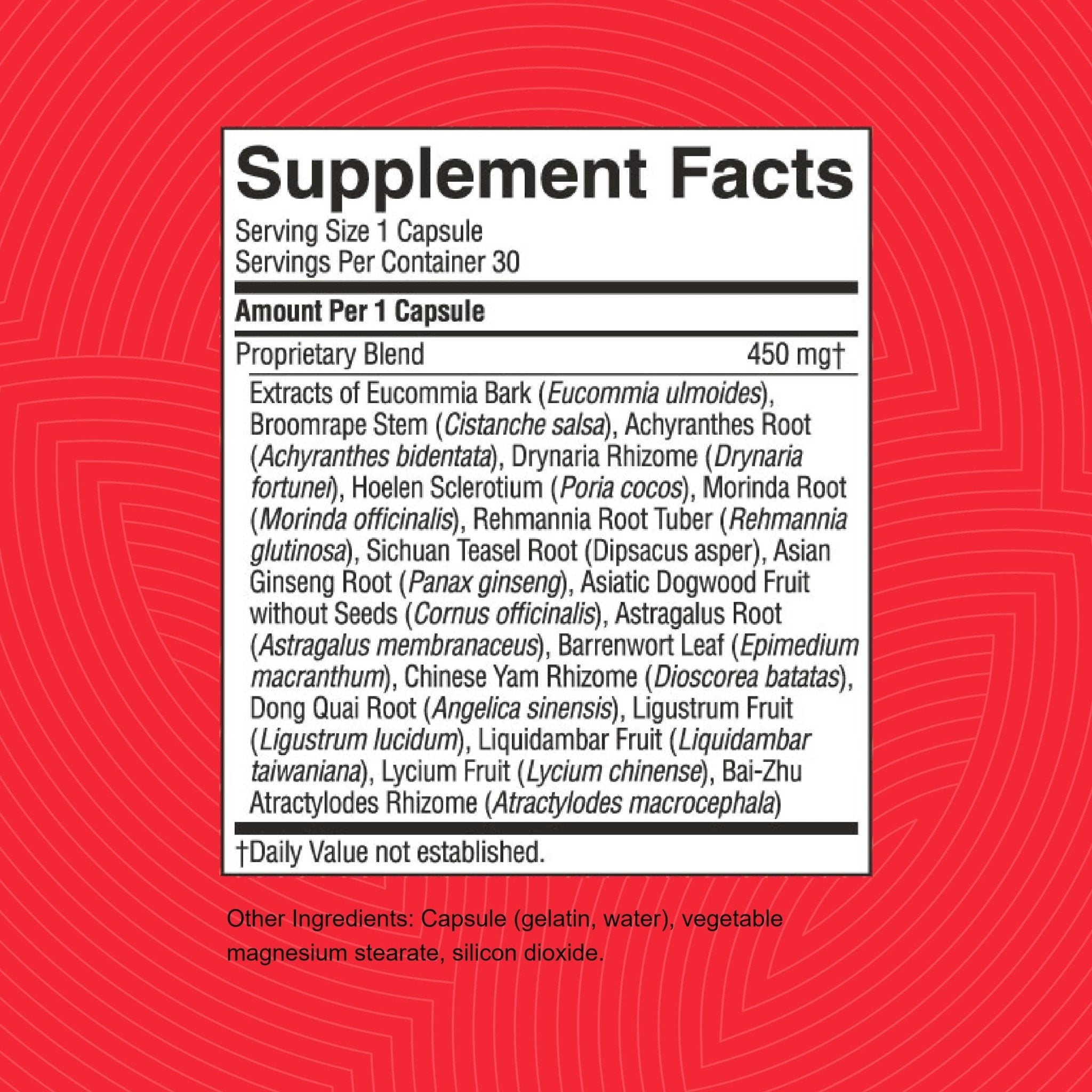 Nature's Sunshine KB-C, Chinese TCM Concentrate, 30 Capsules | Strengthens the Urinary System, Supports the Structural System, and May Help the Body Restore Energy - TrustMedUSA