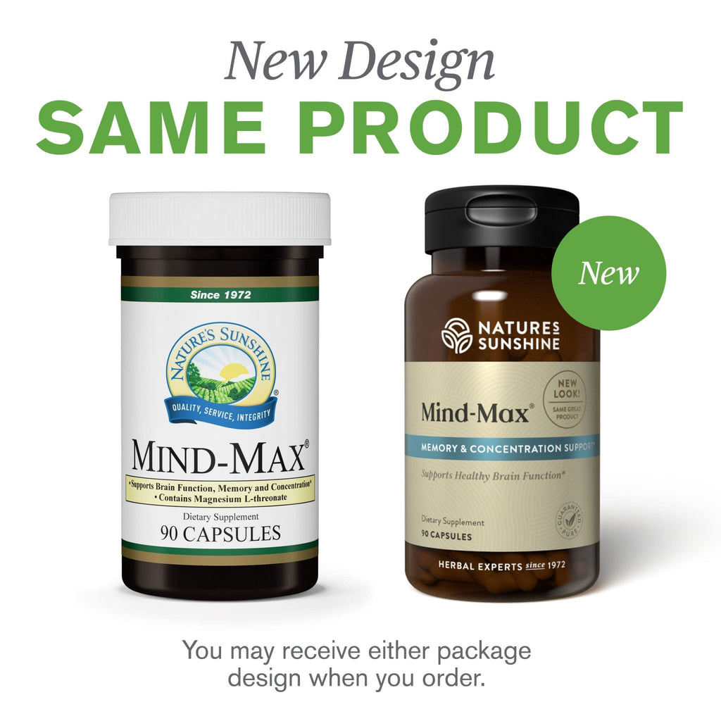 Nature's Sunshine Mind-Max 90 Capsules - TrustMedUSA