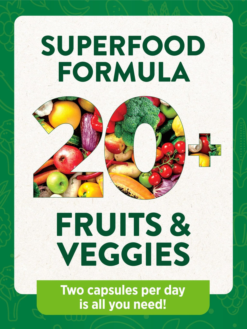 Nature's Truth Fruit and Veggies Supplement | 120 Vegetarian Capsules | 20+ Fruits & Vegetables | Vegetarian, Non-GMO, and Gluten Free Supplement - TrustMedUSA