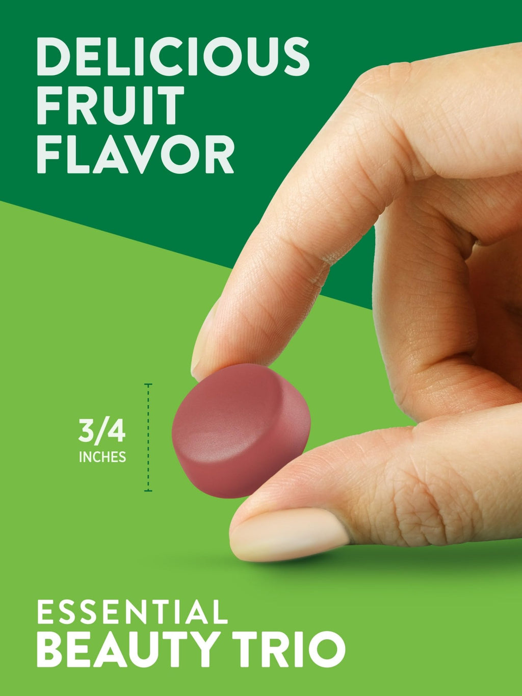 Nature's Truth Hair Skin and Nails Gummies | 80 Count | 2500mcg of Biotin | Vegan, Non-GMO, Gluten Free Supplement - TrustMedUSA
