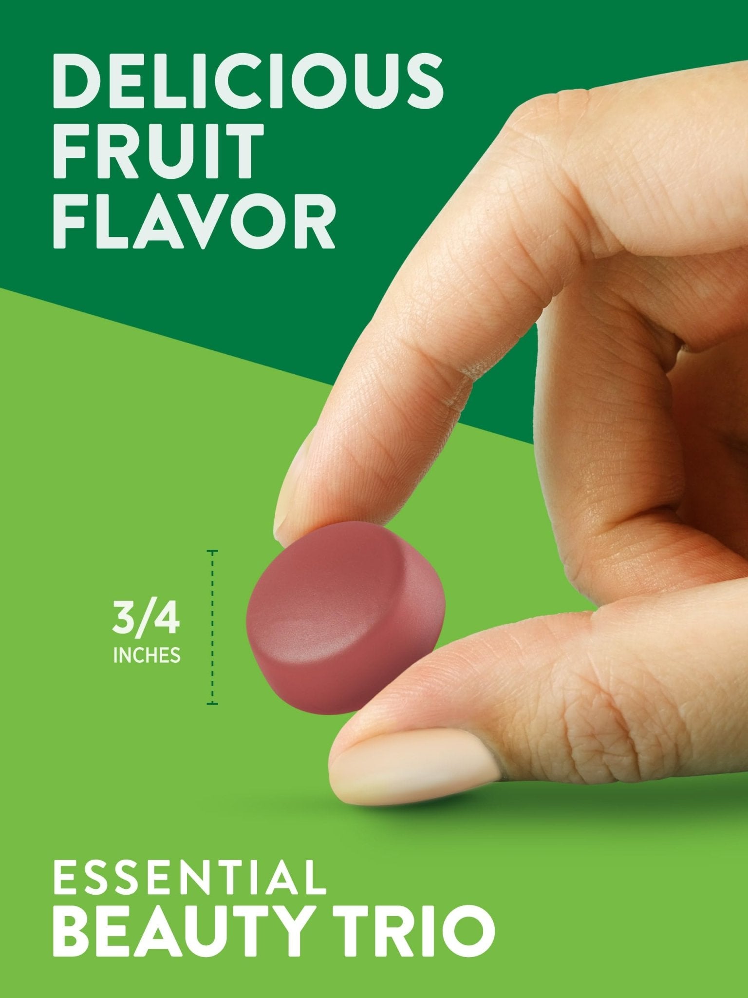 Nature's Truth Hair Skin and Nails Gummies | 80 Count | 2500mcg of Biotin | Vegan, Non-GMO, Gluten Free Supplement - TrustMedUSA