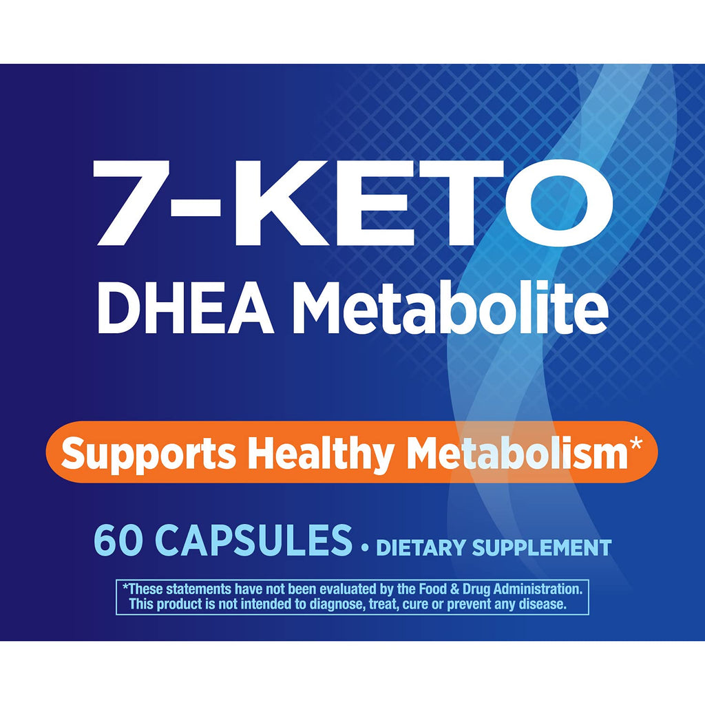 Nature's Way 7-KETO, DHEA Metabolite, Metabolism Support Supplement*, 25mg Potency - TrustMedUSA