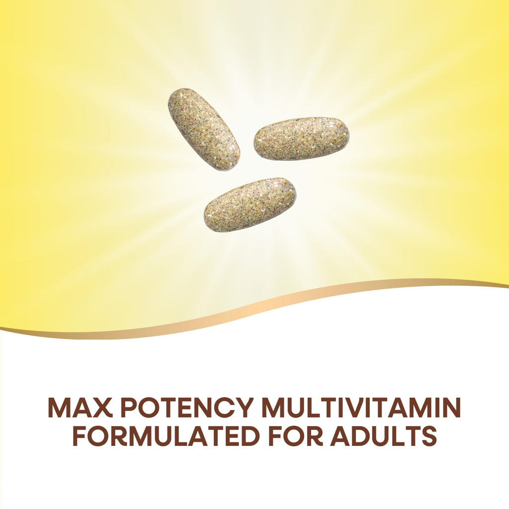 Nature's Way Alive! Max3 Potency Daily Multivitamin, Methylated B12 and Folate, Ultra Potency B-vitamins to Support Energy Metabolism*, 90 Tablets - TrustMedUSA