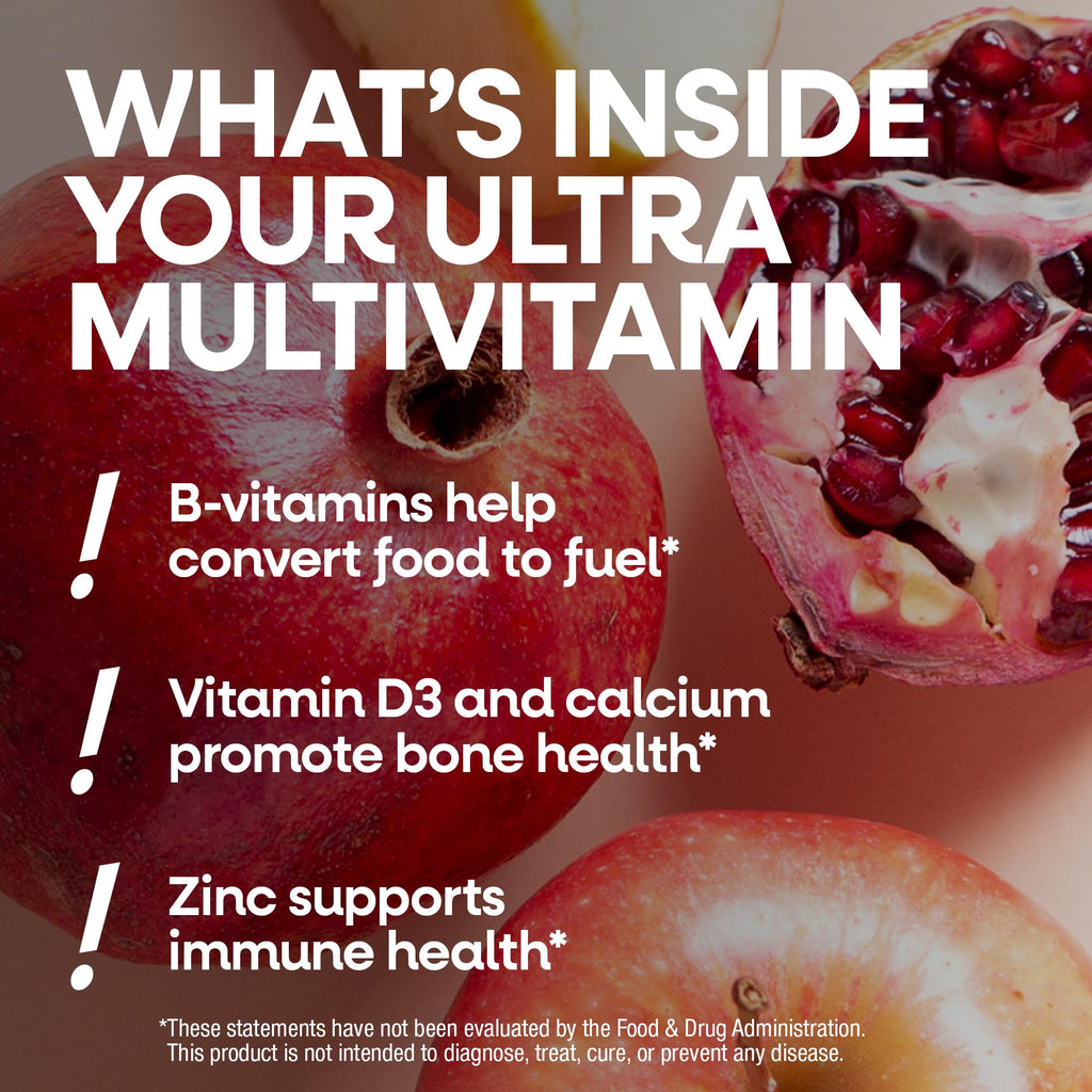 Nature's Way Alive! Ultra Multivitamin for Women, Complete Daily Women's Vitamins, High Potency Formula, Promotes Energy Metabolism and Muscle Function*, Vitamin A, C, D, Methylated B12, 60 Tablets - TrustMedUSA