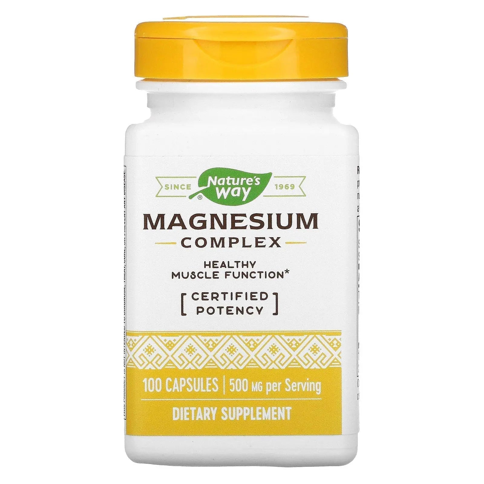 Natures Way Magnesium Complex, 100 ct - TrustMedUSA