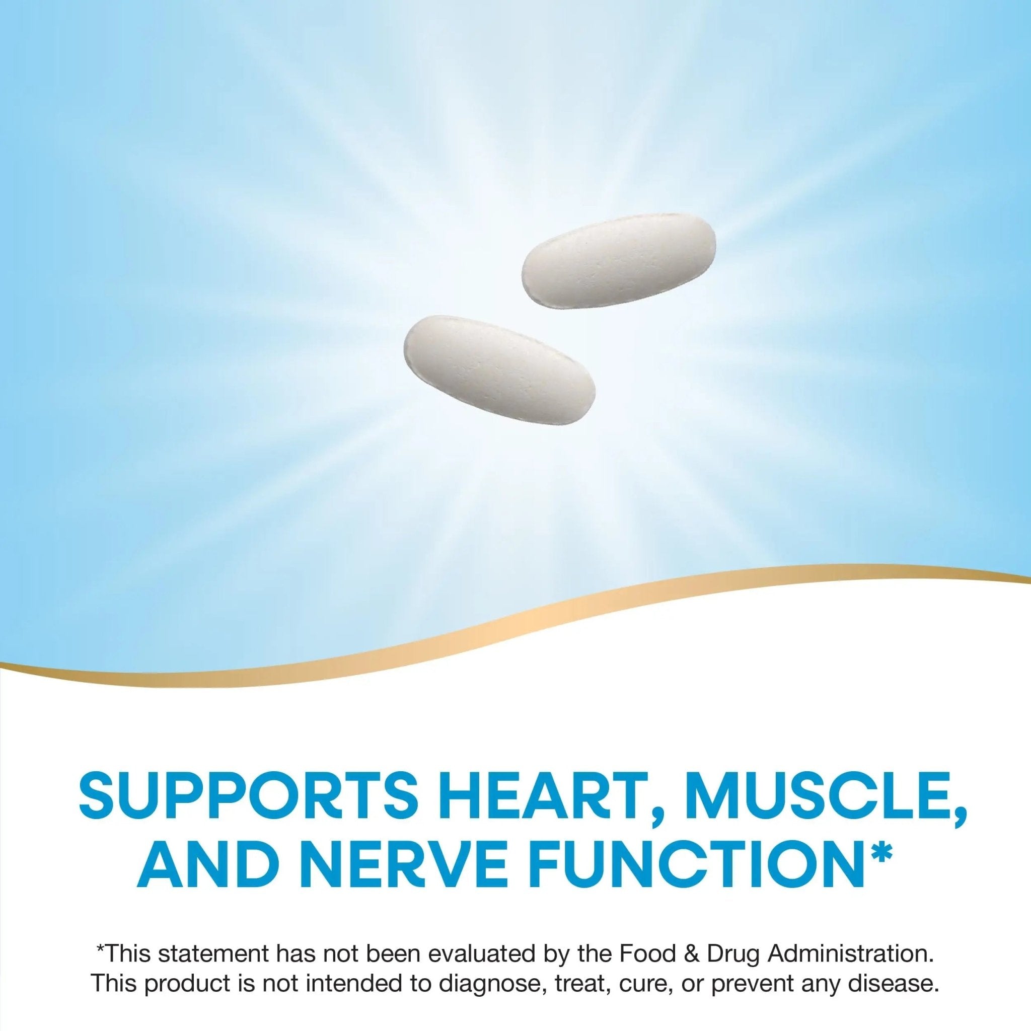 Nature's Way Magnesium Glycinate Complex, Supports Heart, Muscle, Nerve Function*, Highly Absorbable, 220 mg per 2-Tablet Serving, No Gluten, Vegan, 120 Tablets - TrustMedUSA