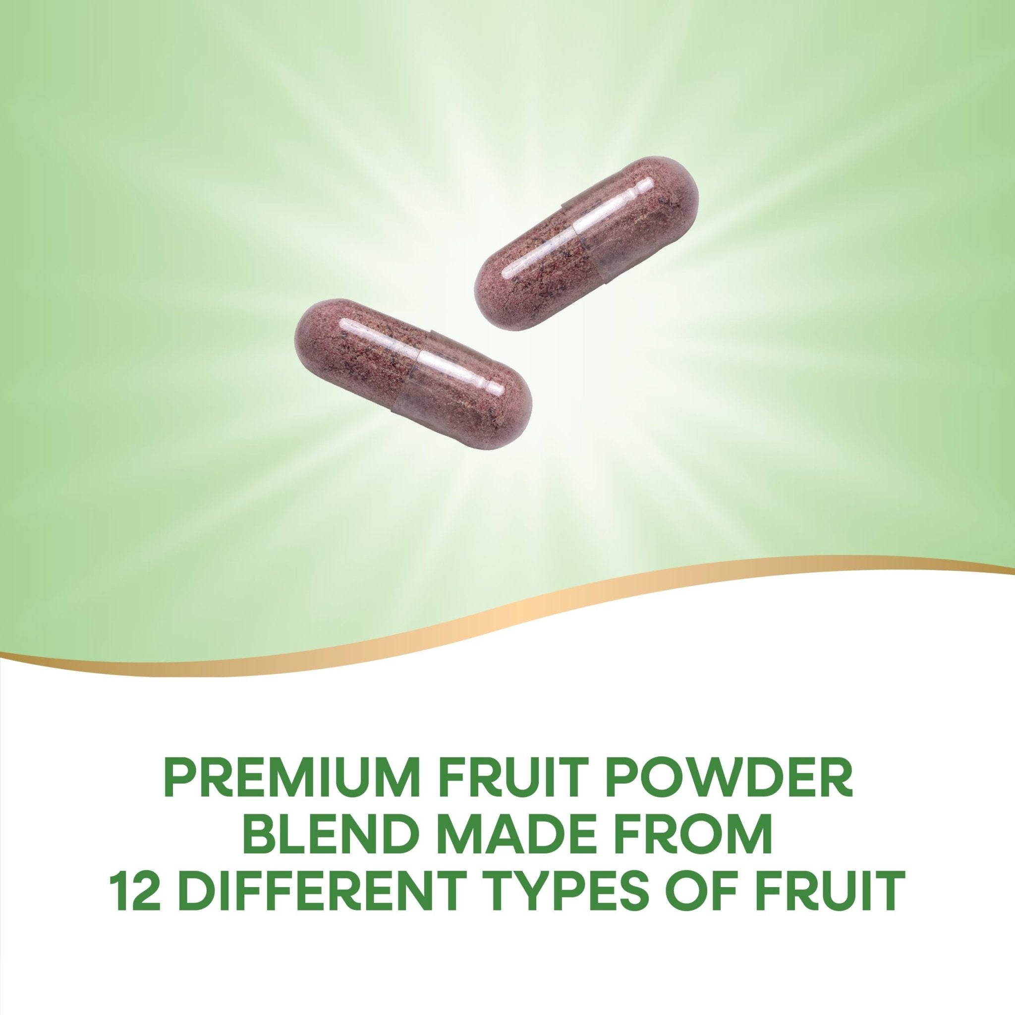Nature's Way Orchard Fruits, Fruit Powder Blend, Contains 12 Different Fruits, 900mg Per 2-Capsule Serving, 60 Capsules - TrustMedUSA