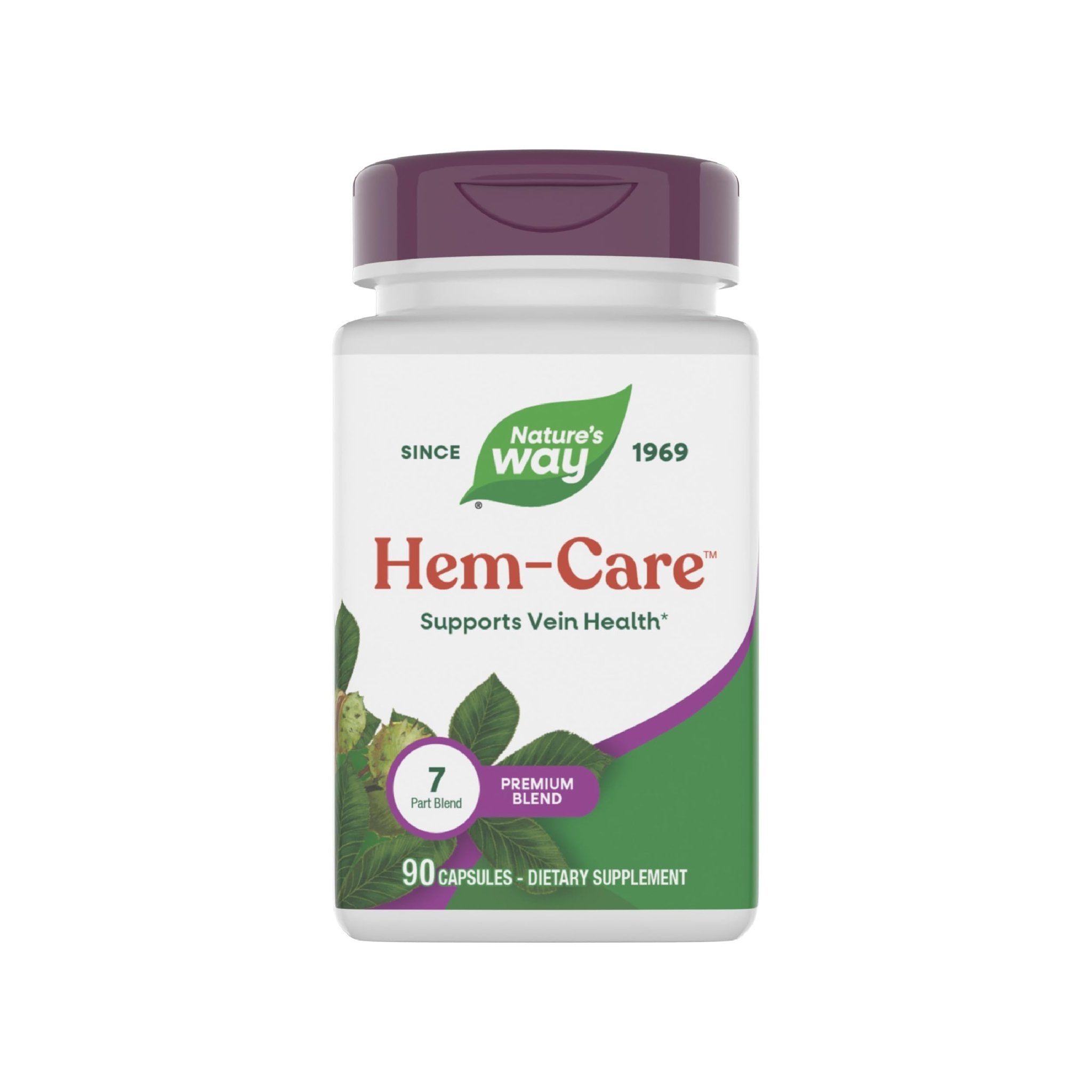 Nature's Way Premium Hem-Care, Unique Vein Health Blend*, 90 Capsules - TrustMedUSA